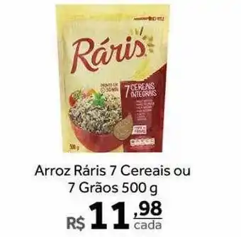Arroz ráris 7 cereais ou 7 grãos
