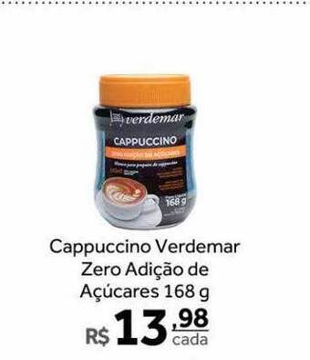 Verdemar Supermercado Cappuccino verdemar zero adição de açúcares oferta