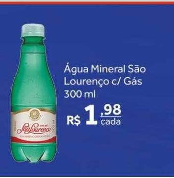Verdemar Supermercado Água mineral são lourenço c gás oferta