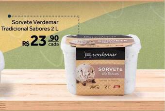 Verdemar Supermercado Sorvete verdemar tradicional sabores oferta