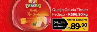 Queijo gouda tirolez pedaço