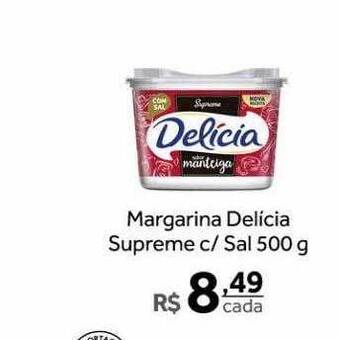 Verdemar Supermercado Margarina delícia supreme c sal oferta