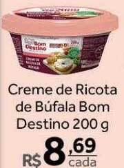 Verdemar Supermercado Creme de ricota de búfala bom destino oferta