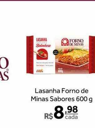 Verdemar Supermercado Lasanha forno de minas sabores oferta
