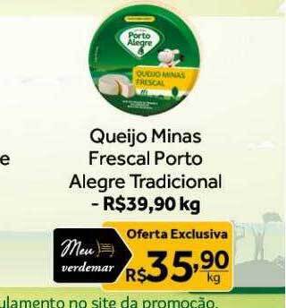 Verdemar Supermercado Queijo minas frescal porto alegre tradicional oferta