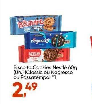 Imec Supermercados Biscoito cookies nestlé oferta