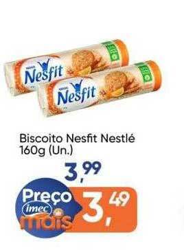 Imec Supermercados Biscoito nesfit nestlé oferta