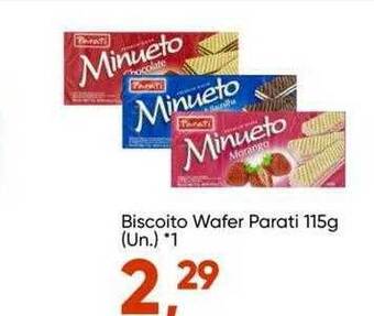 Biscoito wafer parati