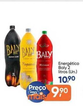 Imec Supermercados Energético baly oferta