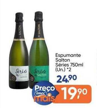 Imec Supermercados Espumante salton séries oferta