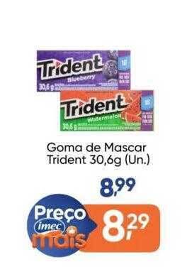 Imec Supermercados Goma de mascar trident oferta