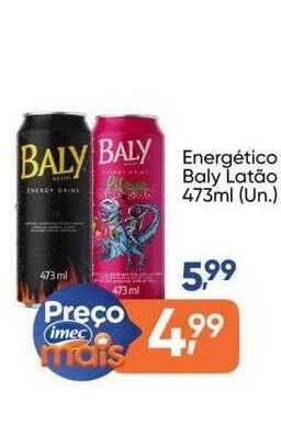 Energético baly latão
