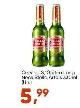 Imec Supermercados Cerveja s glúten long neck stella artois oferta