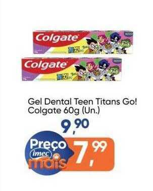 Imec Supermercados Gel dental teen titans go! colgate oferta