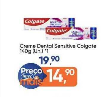 Imec Supermercados Creme dental sensitive colgate oferta