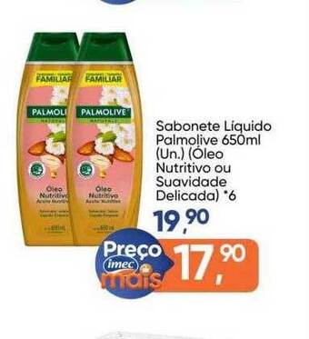 Imec Supermercados Sabonete liquido palmolive oferta