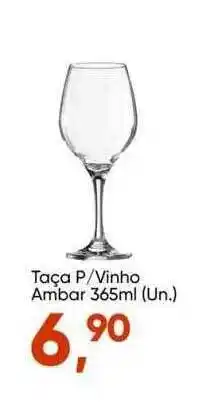 Imec Supermercados Taça p vinho ambar oferta