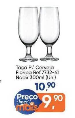 Imec Supermercados Taça p cerveja floripa nadir oferta