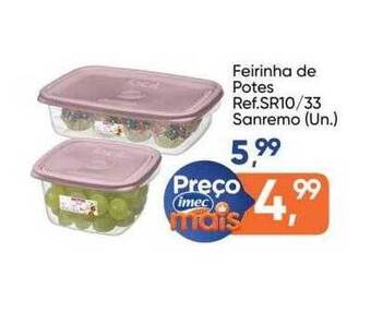 Imec Supermercados Feirinha de potes sanremo oferta