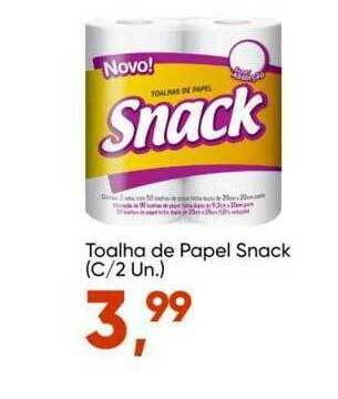 Imec Supermercados Toalha de papel snack oferta