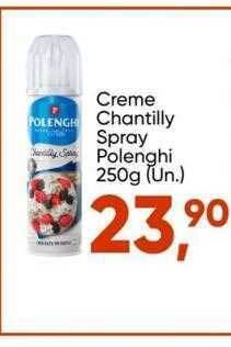 Imec Supermercados Creme chantilly spray polenghi oferta