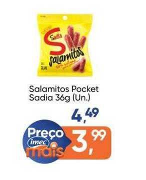 Salamitos pocket sadia