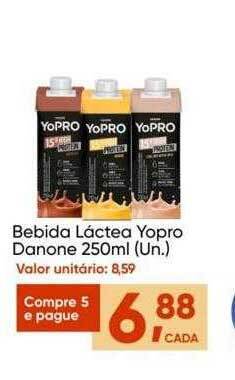 Imec Supermercados Bebida láctea yopro danone oferta