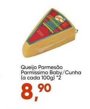 Imec Supermercados Queijo parmesão parmissimo baby cunha oferta
