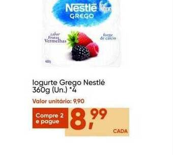 Imec Supermercados Iogurte grego nestlé oferta