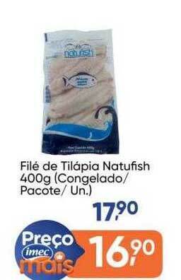 Imec Supermercados Filé de tilápia natufish oferta