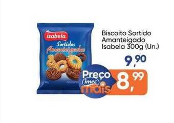 Imec Supermercados Biscoito sortido amanteigado isabela oferta