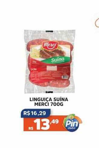 Linguiça suina merci
