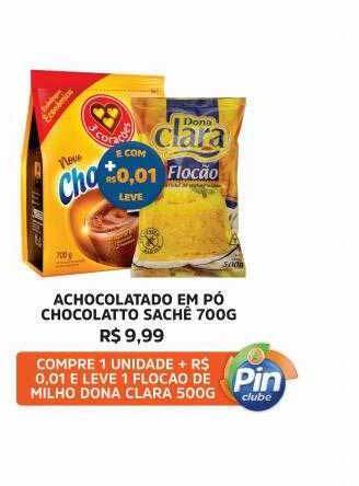 Pinheiro Supermercado Achocolatado em pó chocolatto oferta