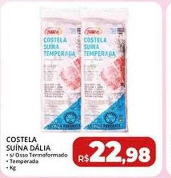 Rebouças Supermercados Costela suína dália oferta