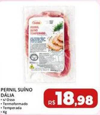 Rebouças Supermercados Pernil suino dália oferta