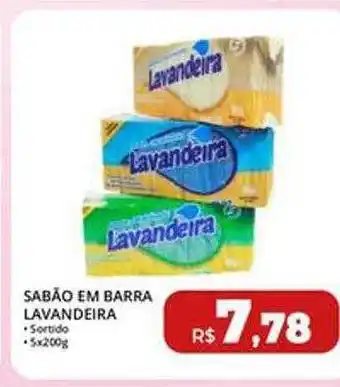 Sabão em barra lavandeira