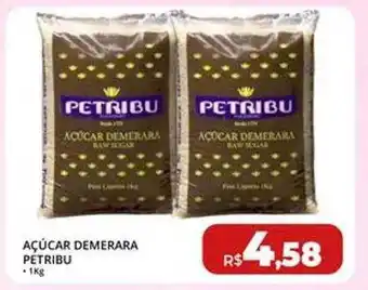 Açucar demerara petribu