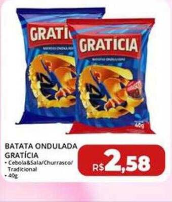 Rebouças Supermercados Batata ondulada graticia oferta