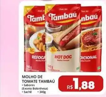 Molho de tomate tambaú