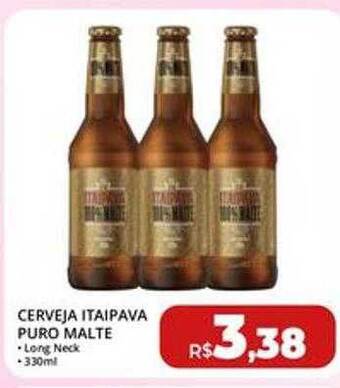 Rebouças Supermercados Cerveja itaipava puro malte oferta