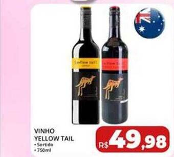 Rebouças Supermercados Vinho yellow tail oferta