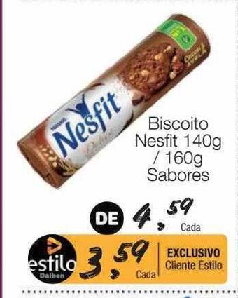 Supermercado Dalben Biscoito nesfit oferta
