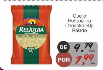Supermercado Dalben Queijo relíquia da canastra ralado oferta