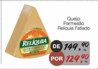 Supermercado Dalben Queijo parmesão reliquia fatiado oferta