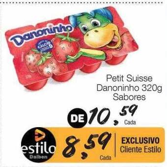 Supermercado Dalben Petit suisse danoninho sabores oferta