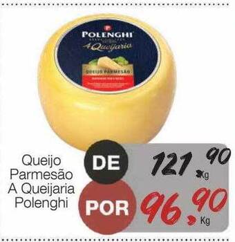 Supermercado Dalben Queijo parmesão a queijaria polenghi oferta
