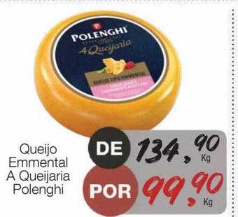 Supermercado Dalben Queijo emmental a queijaria polenghi oferta