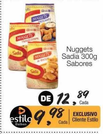 Supermercado Dalben Nuggets sadia sabores oferta