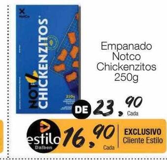 Supermercado Dalben Empanado notco chickenzitos oferta