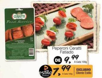 Supermercado Dalben Peperoni ceratti fatiado oferta